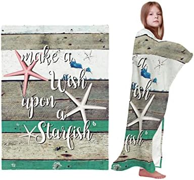 שמיכת תינוקות - 30 x 40 - כוכב ים וינטג 'עץ קיץ עץ שמיכות תינוק רכות סופר רכות לבנות בנות | קבלת שמיכה | אידיאלי לילודים,